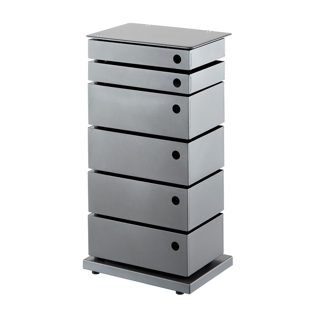 Anthracite 6 Drawer Storage Tower Anthracite 6 Drawer Storage Tower