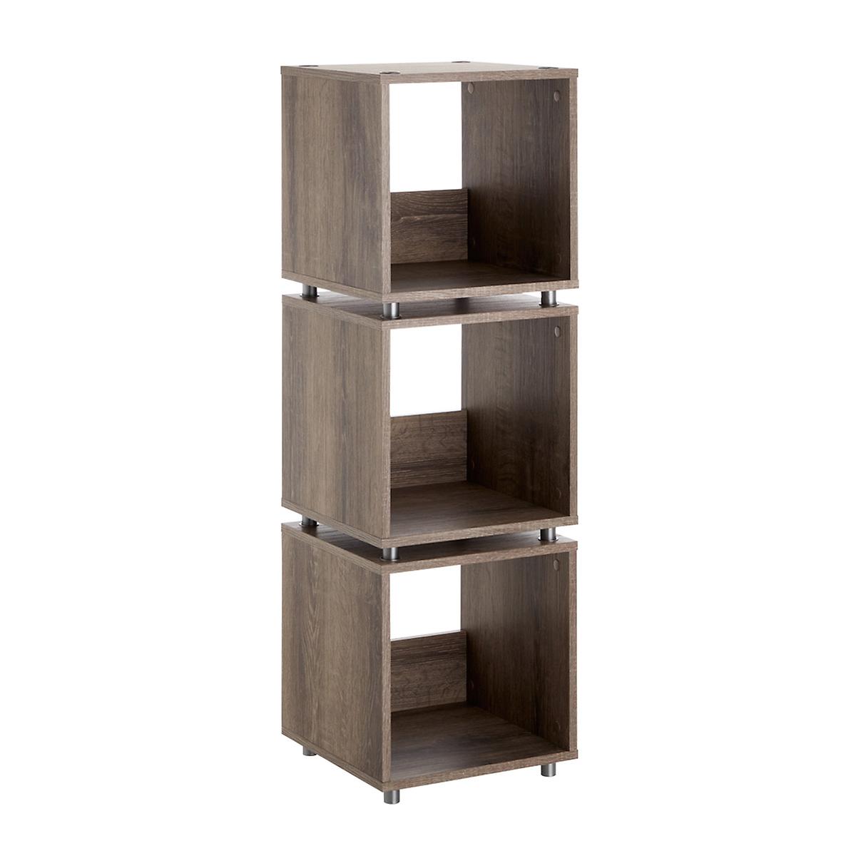 Small Rustic Driftwood Vario Stackable Shelf The Container Store