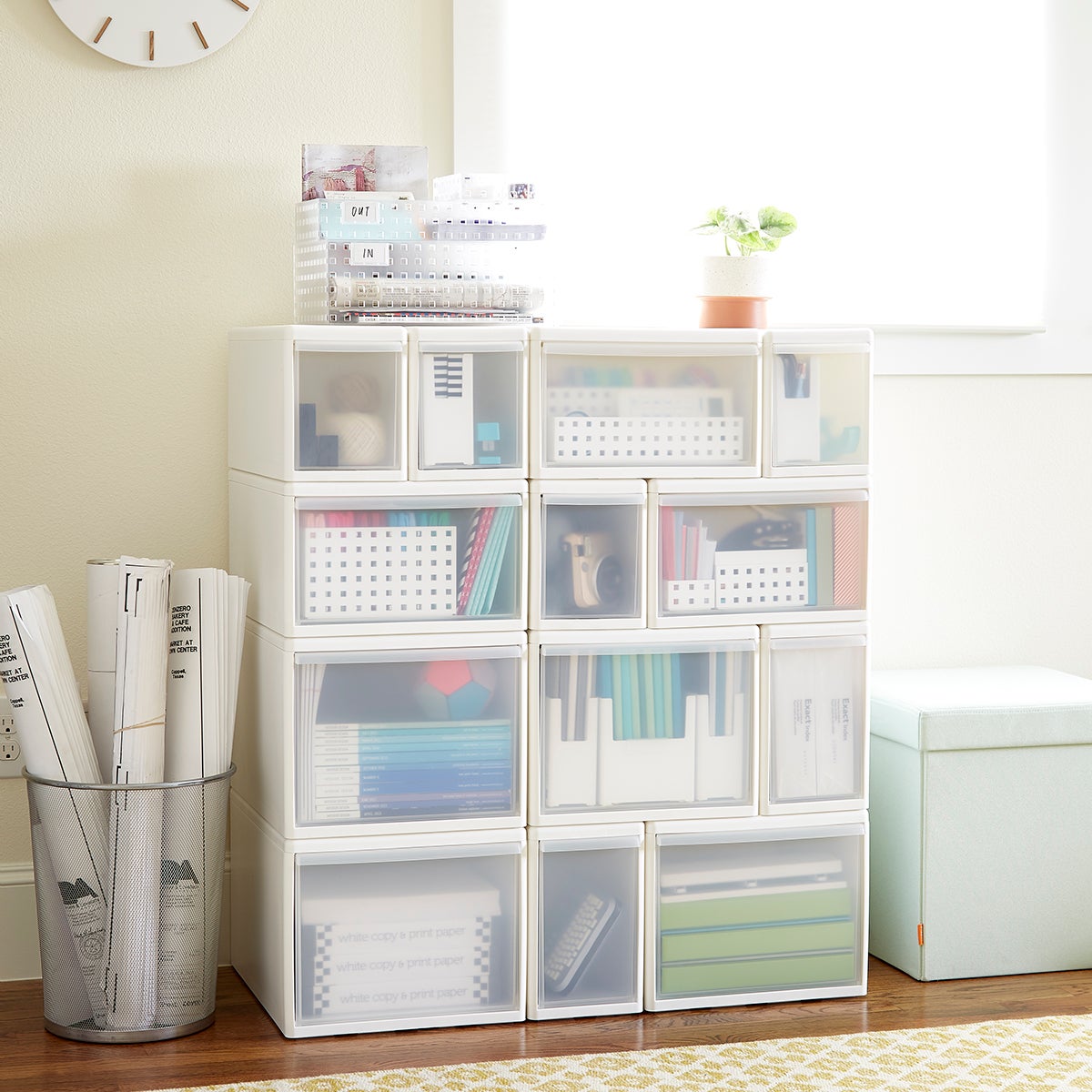 Like It White Modular Drawers The Container