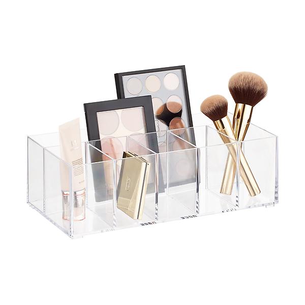 I Faked a Makeup Vanity with a Shelf from The Container Store