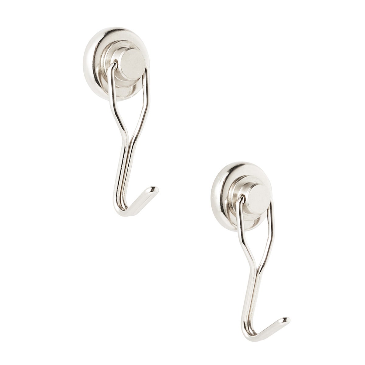 Stainless Steel Magnetic Swivel Hooks The Container Store