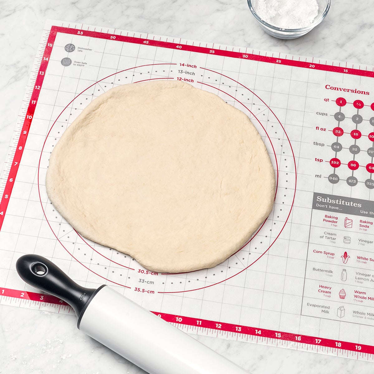  OXO Good Grips Silicone Baking Mat White: Home & Kitchen