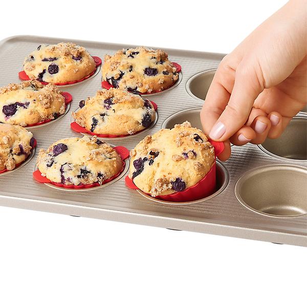 Oxo Good Grips Baking Cups, Silicone, 12 Pack - 12 baking cups