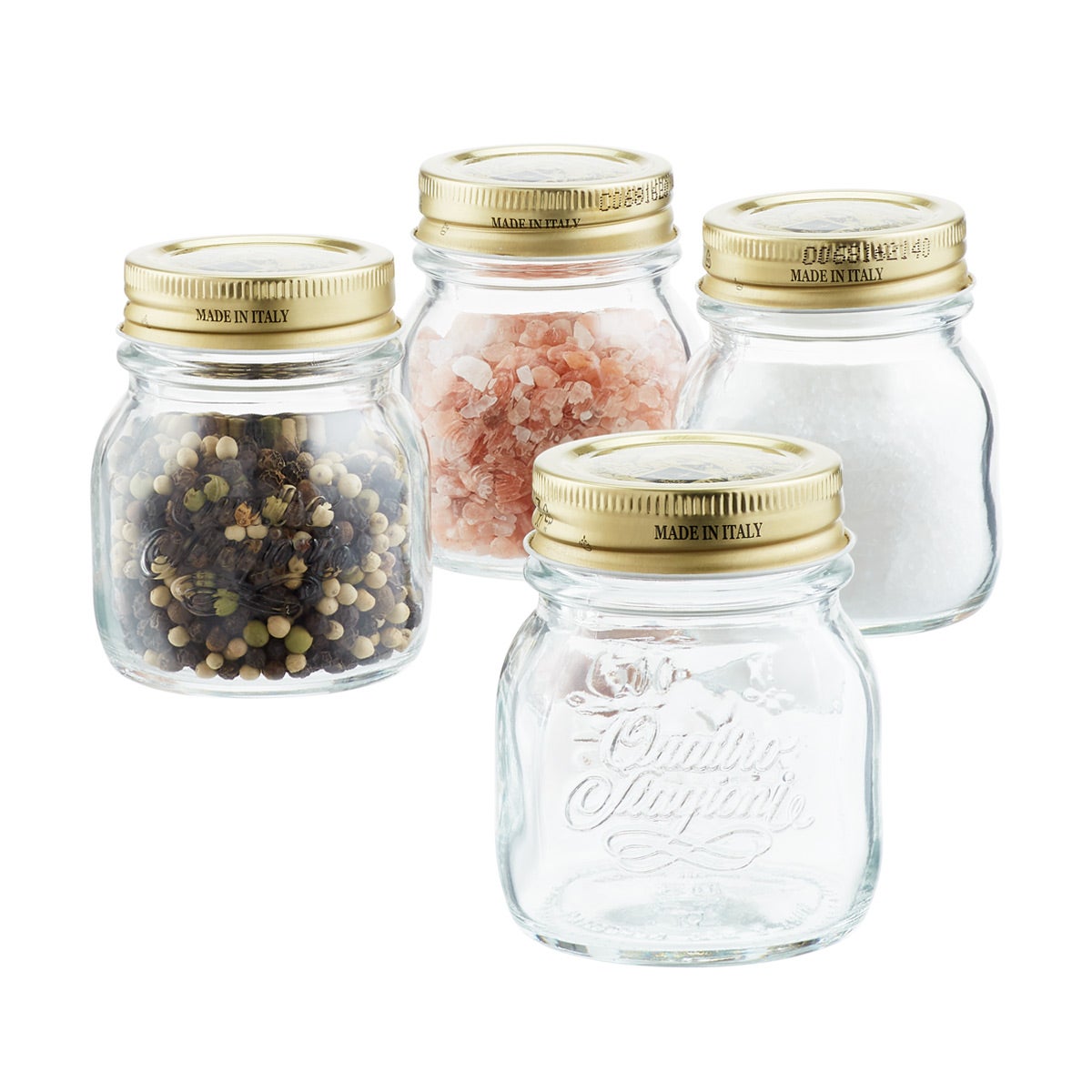 Glass Spice Jar With Lid