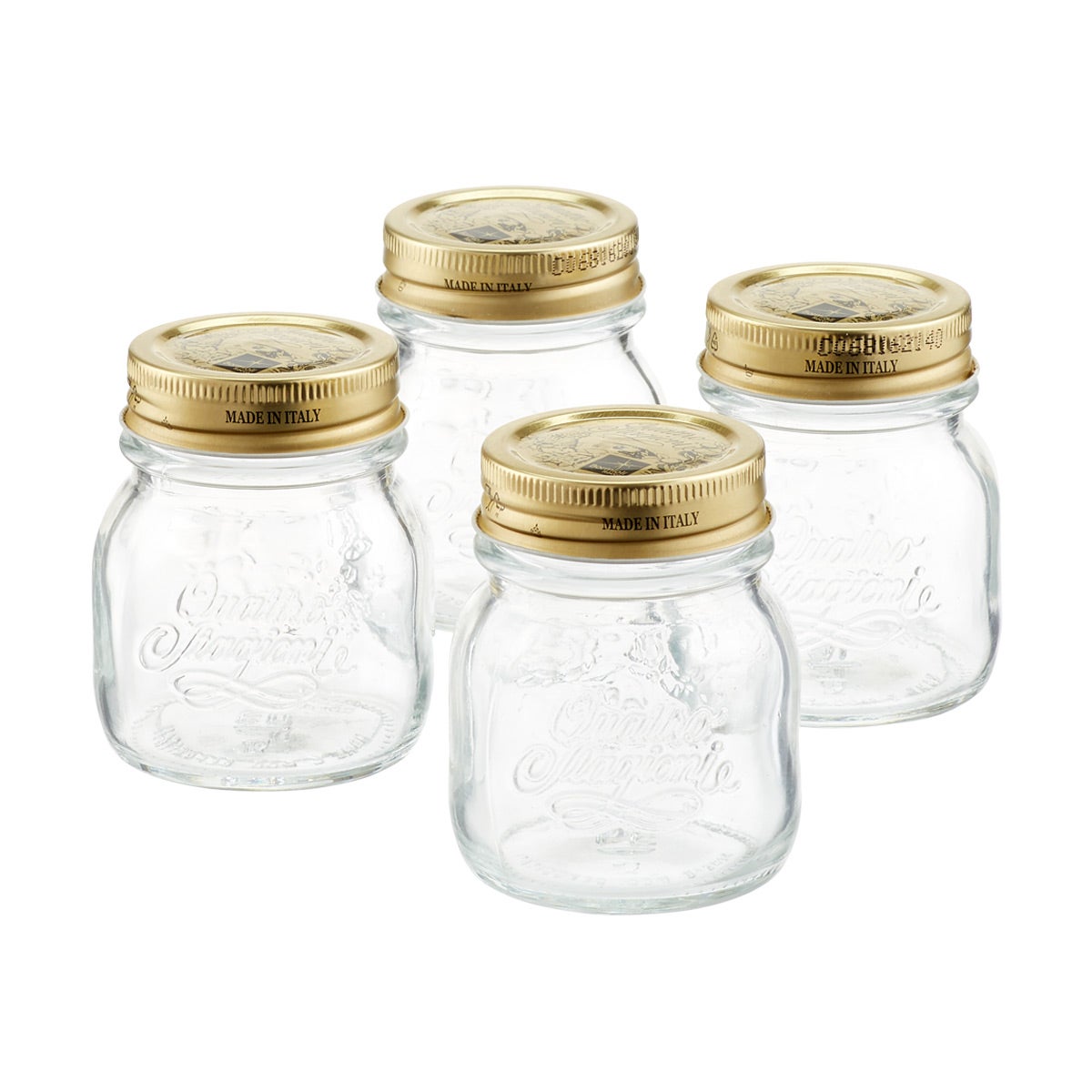 Bormioli Rocco Quattro Stagioni 5 oz. Canning Jar (Set of 4)