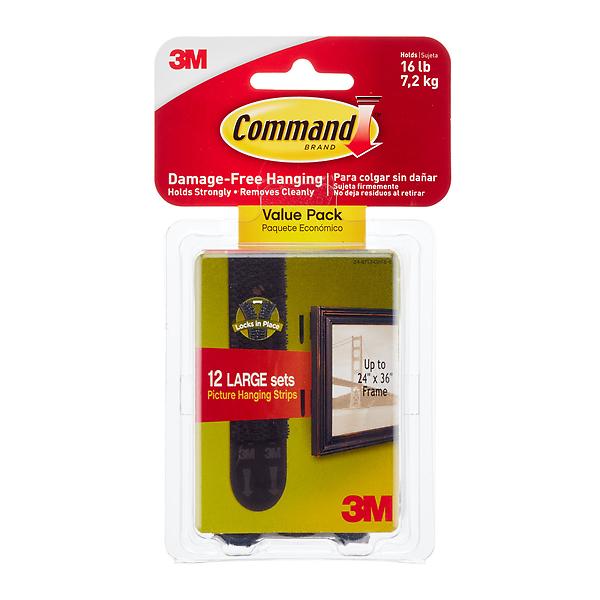 Command 3M Picture Hanging Strips Value Pack - Shop Hooks