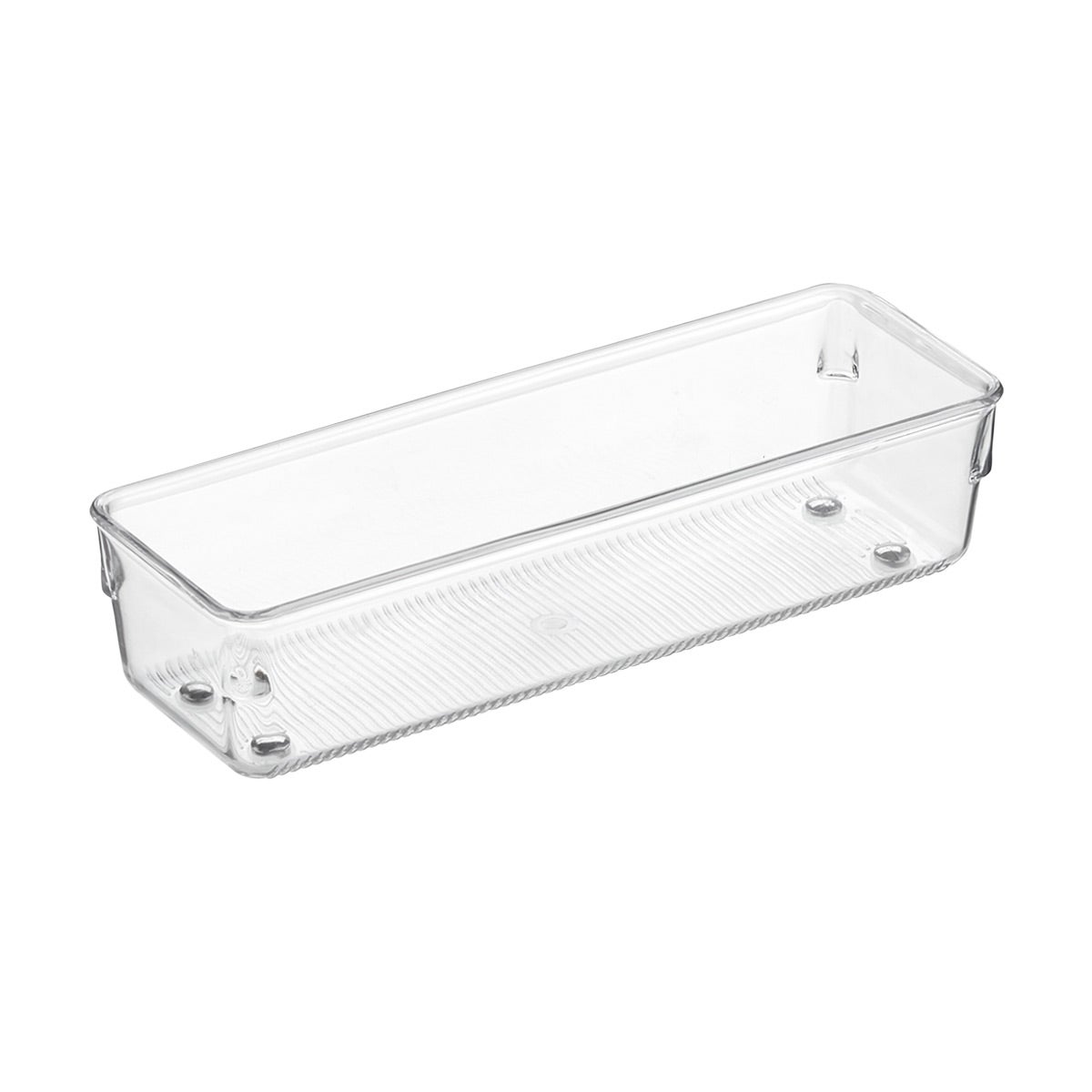 INTERDESIGN 52430 Clear Linus Organizer 3 by 9-Inch 