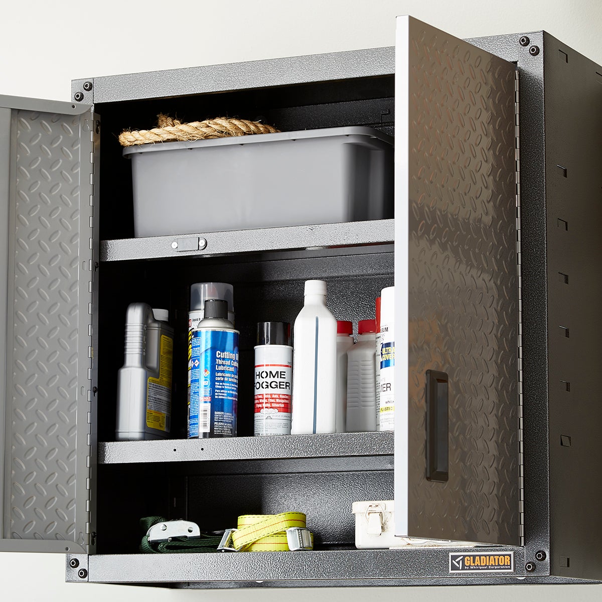 Gladiator Silver Tread Full Door Wall Mounted Gearbox The