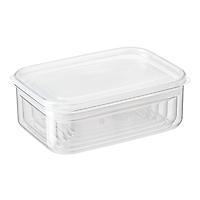 Nested Rectangular Crystal Clear Food Storage Set of 5