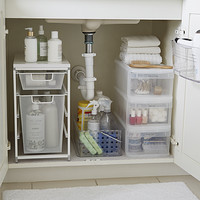 Bathroom Cabinet Storage Organization, Under Cabinet Bathroom Storage Ideas