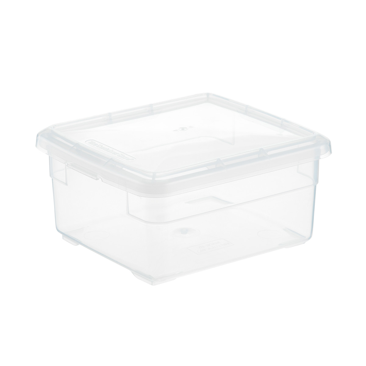 Our Clear Storage Boxes The Container, 10 Inch Storage Container With Lid