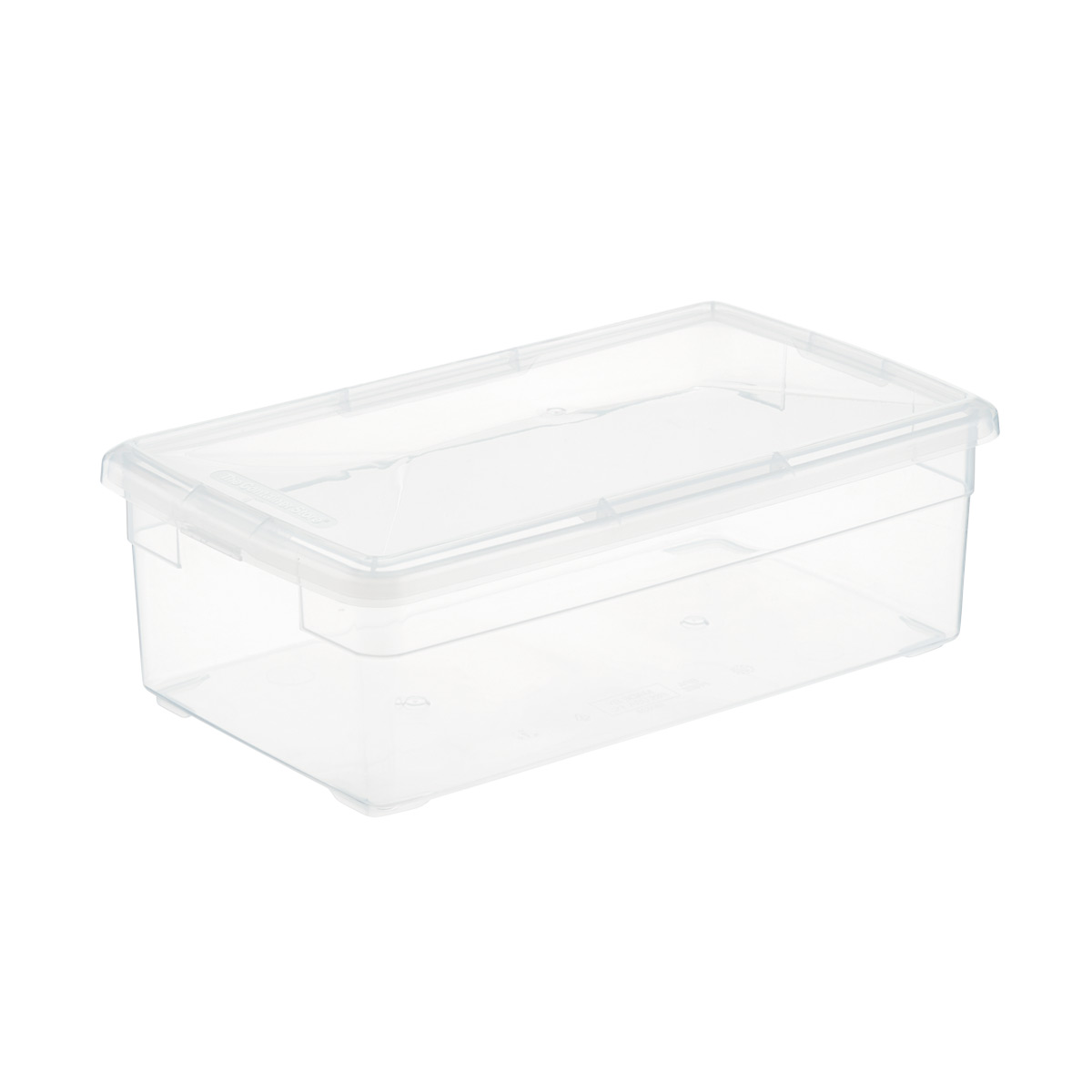 Plastic Storage Box Boxes Stackable Tub with Lid Handles Boxes Container Colored 