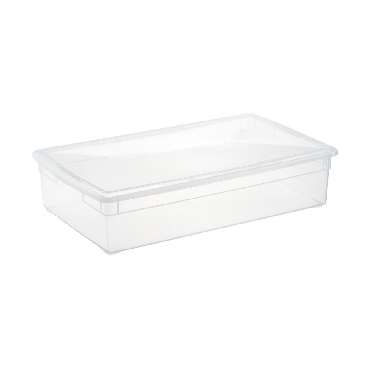 Clear Plastic Storage Boxes Our Clear Storage Boxes The Container Store