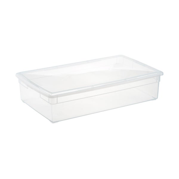 Food/Tote Boxes, 11qt, 12-3/8w x 5-3/8d x 14-3/8h, White, 6/Carton