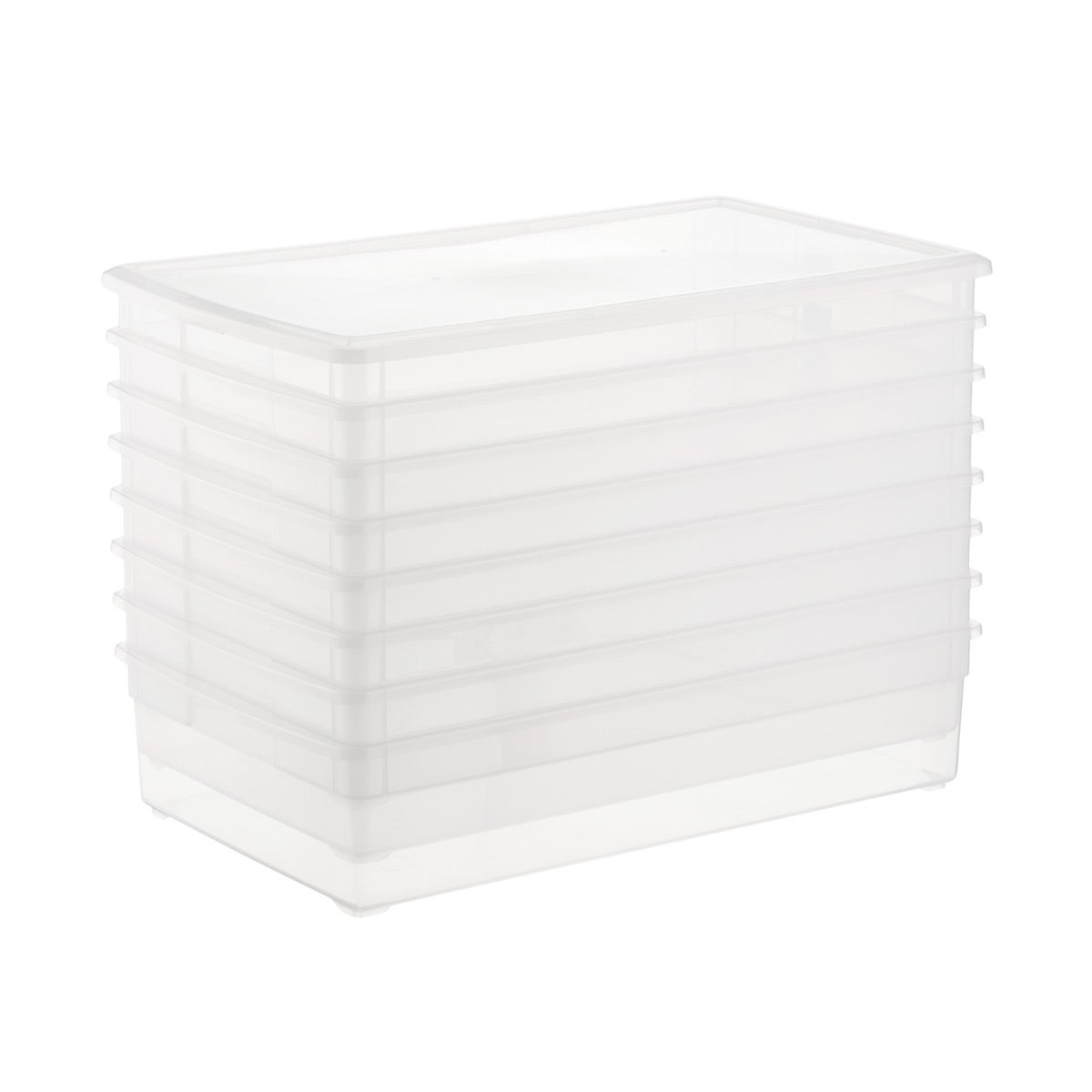 Our Clear Storage Box Cases The Container Store