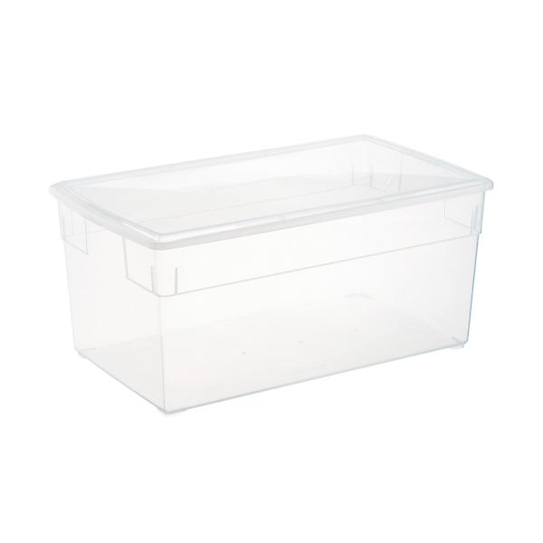12x12 Stack & Store Box, Plastic Storage Containers, Assorted