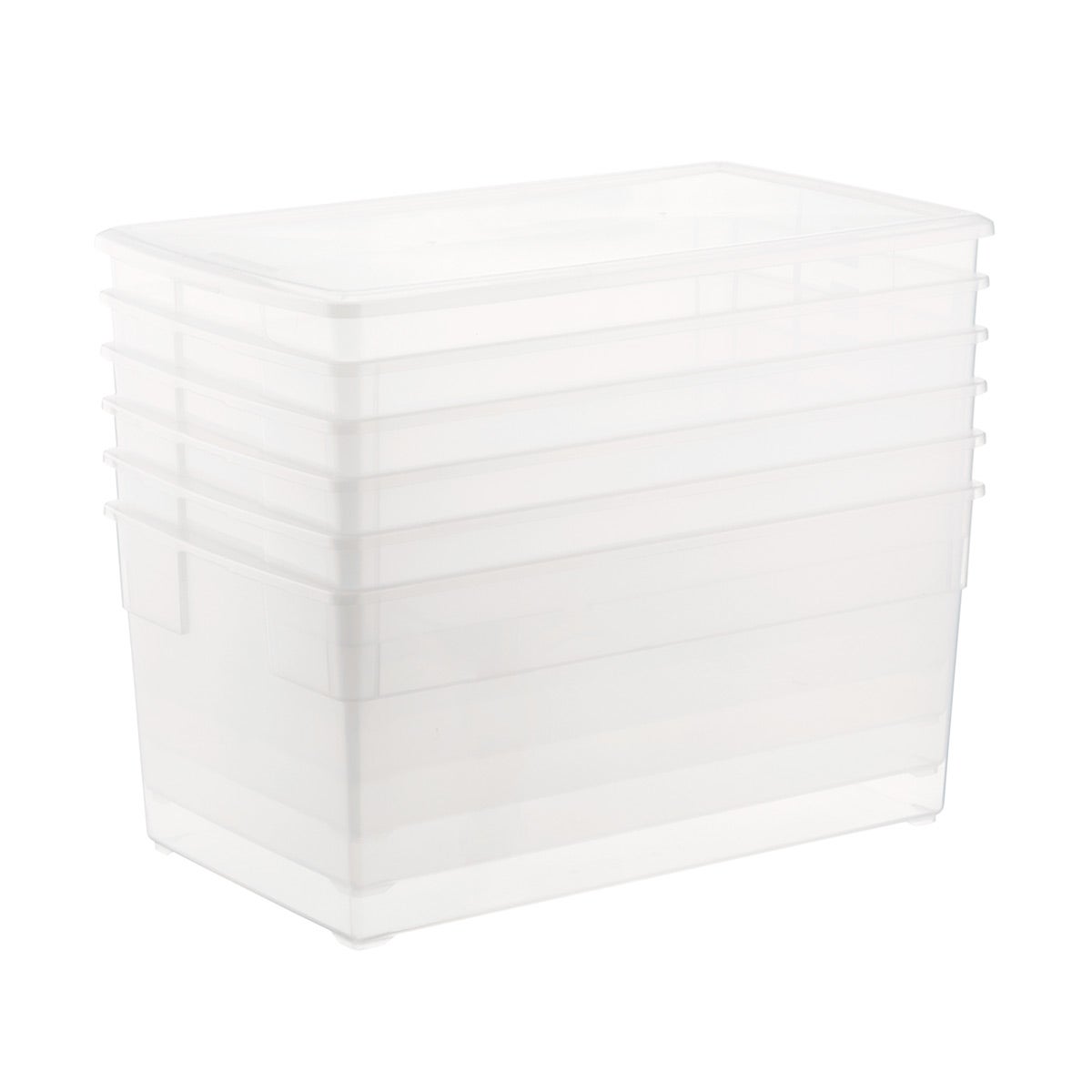 Large Our Tidy Box Lemon, 13-1/4 x 15-3/4 x 6-5/8 H | The Container Store