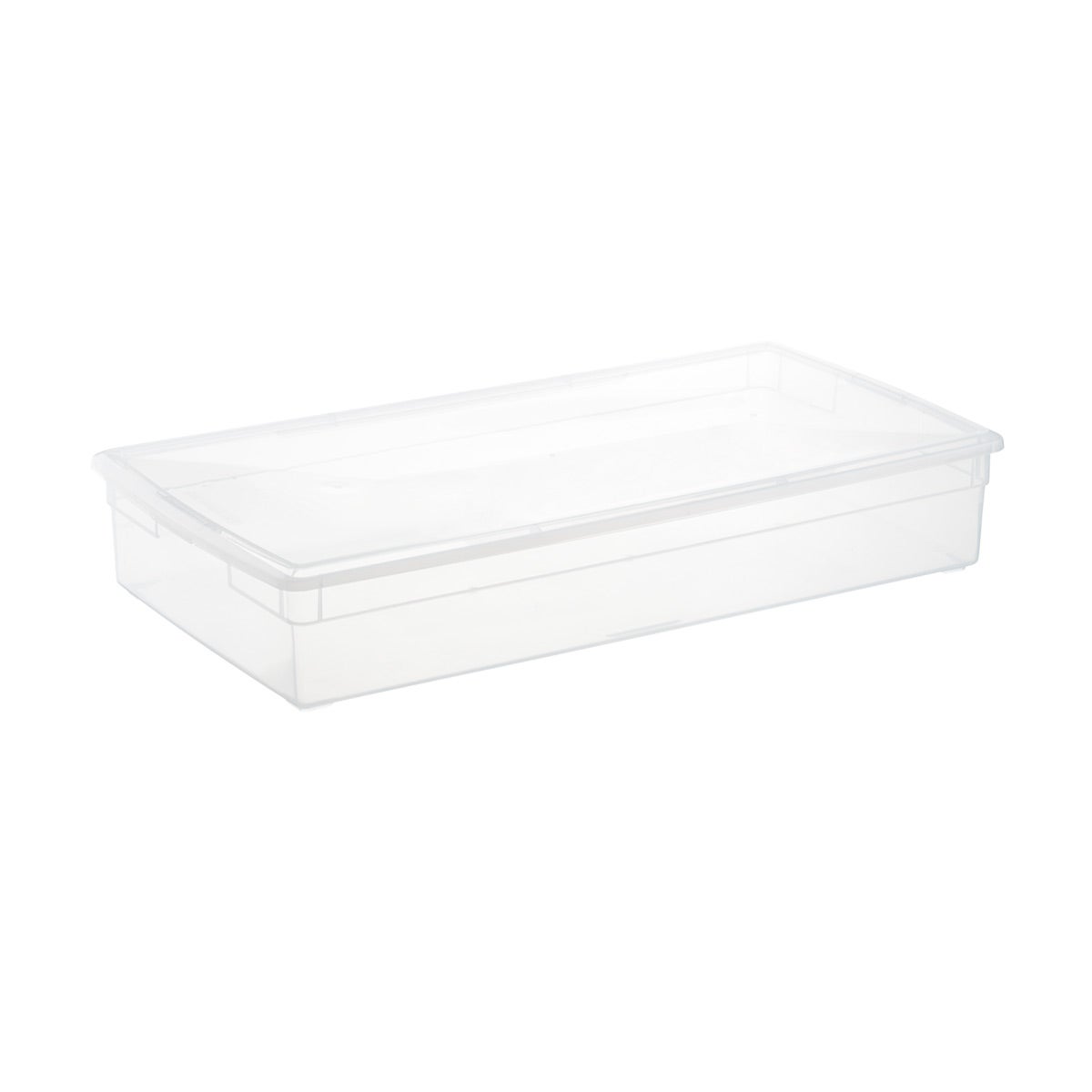 Marvelous PP Plastic Clear Storage Containers with Lids, Wheels