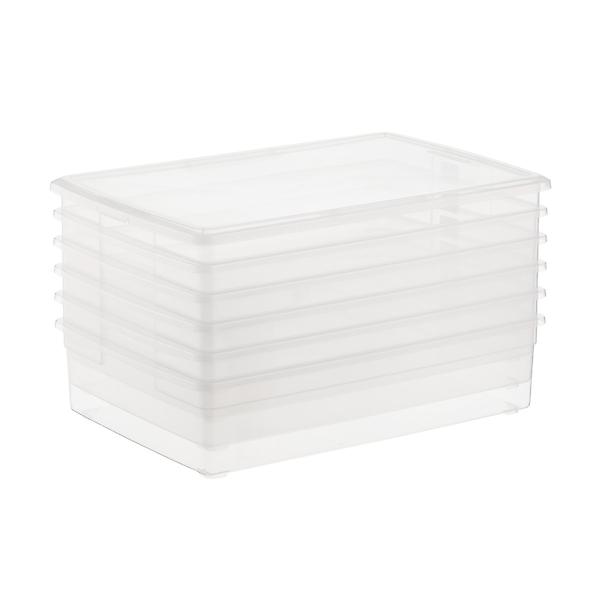 Case of 6 Our Boot Boxes, 22-1/2 x 14-3/4 x 5-3/8 H | The Container Store