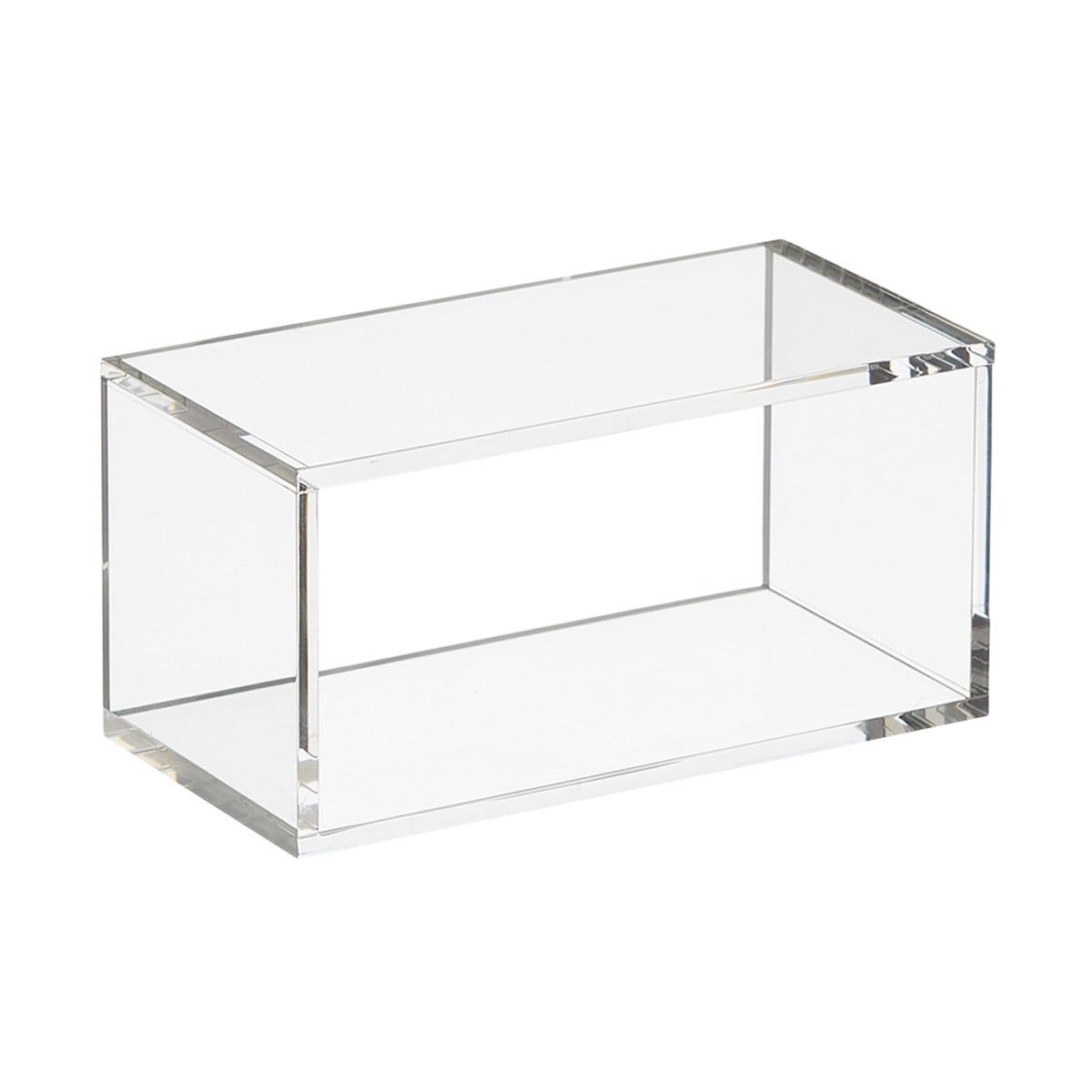 Deli Riser 3-Step Gloss Black Acrylic Riser 24 L x 29 3/4 W x 4 1/4 H
