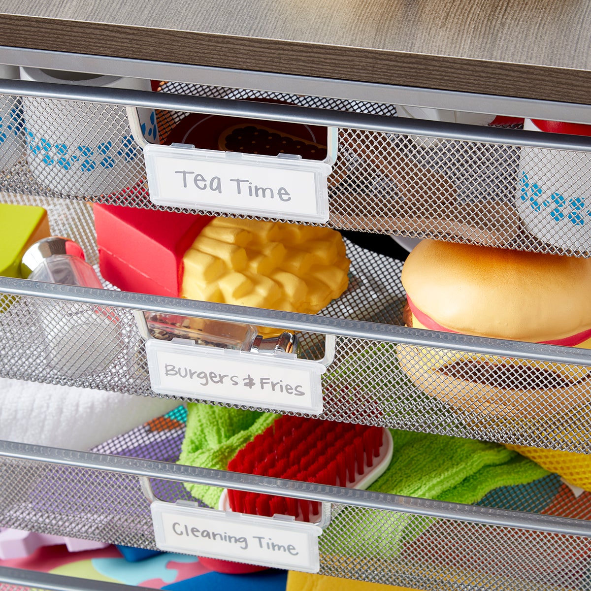 Elfa Drawer Label Holders The Container Store