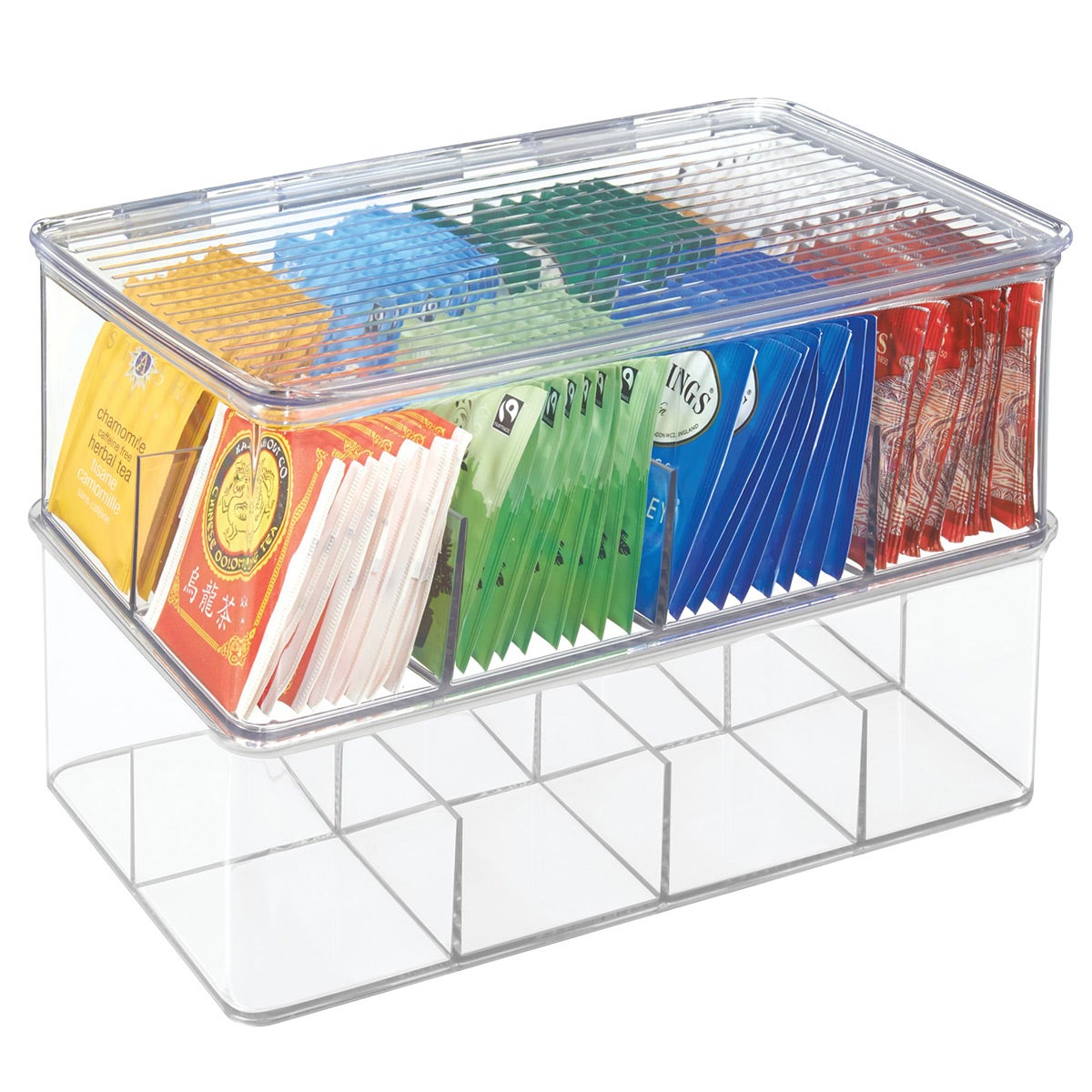 Linus Tea Storage Box The Container Store