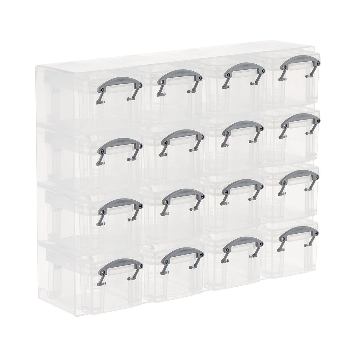 16-Latch Box Small Parts Organizer