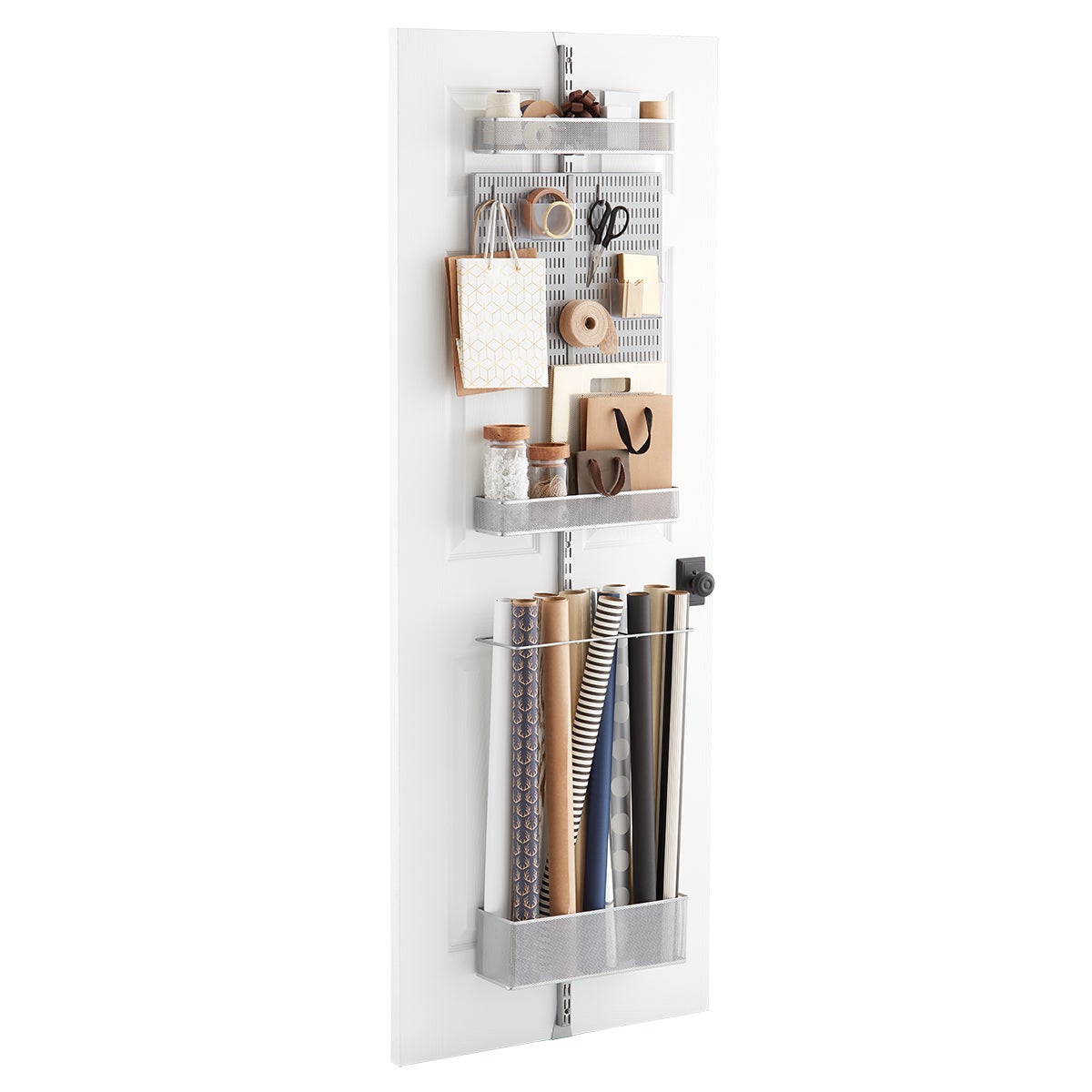 Elfa Utility Craft Room Over The Door Rack The Container Store
