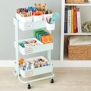 children's art and craft storage