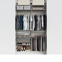 4' Reach-In Closet Platinum