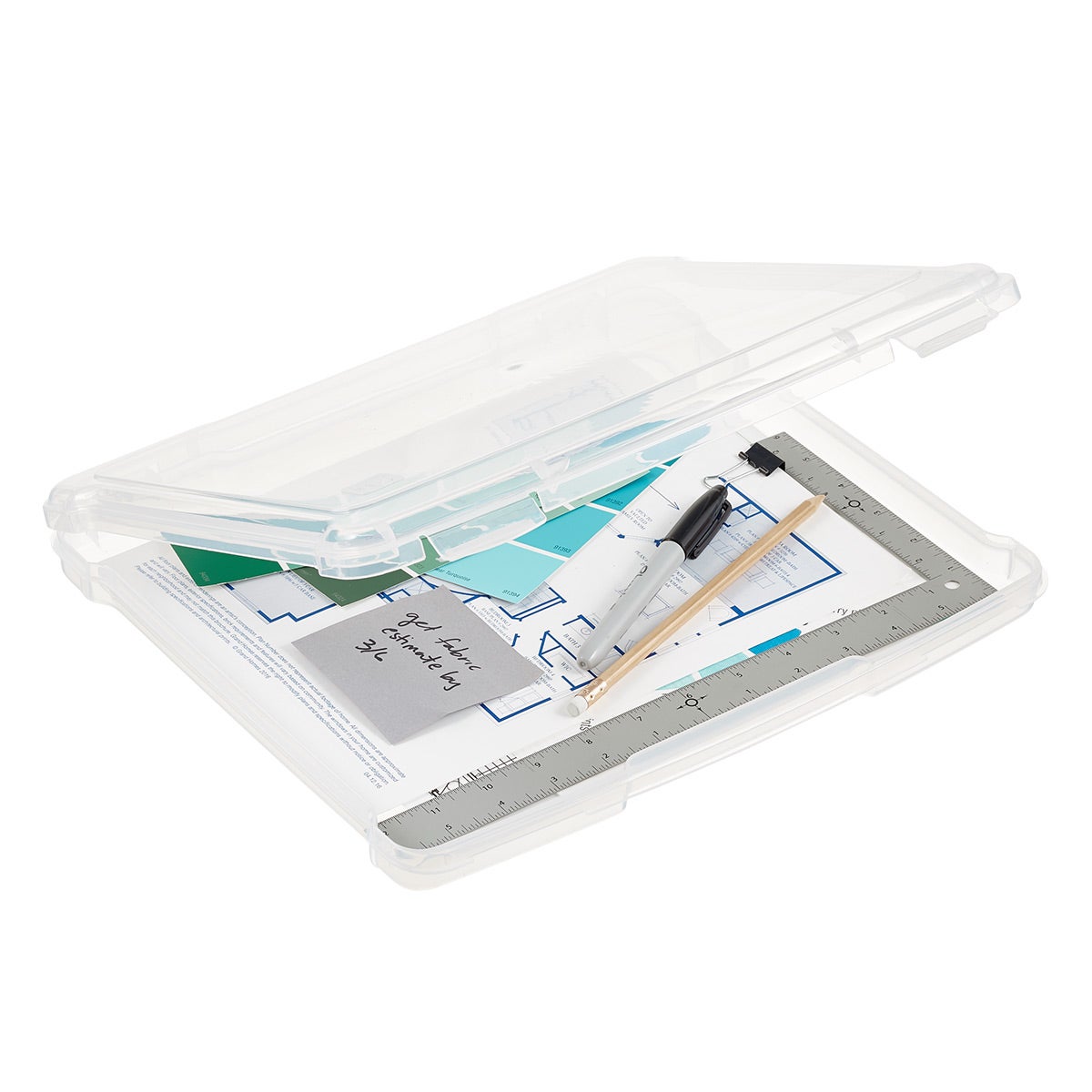 Iris Clear Shallow Document Case