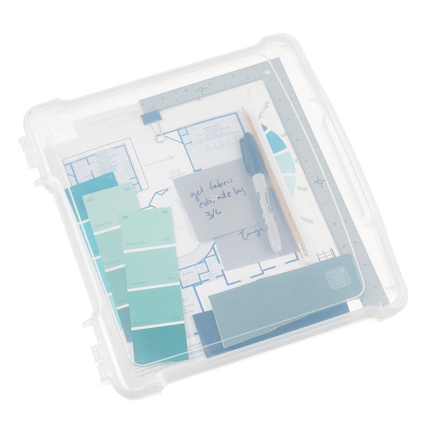 Iris Clear Shallow Document Case