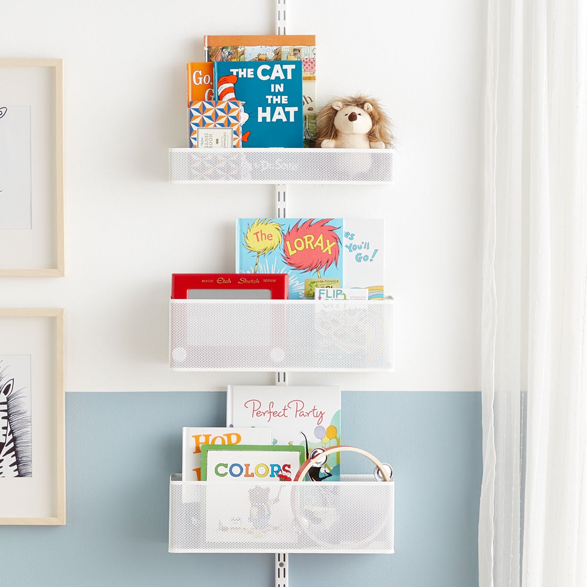 kids wall rack