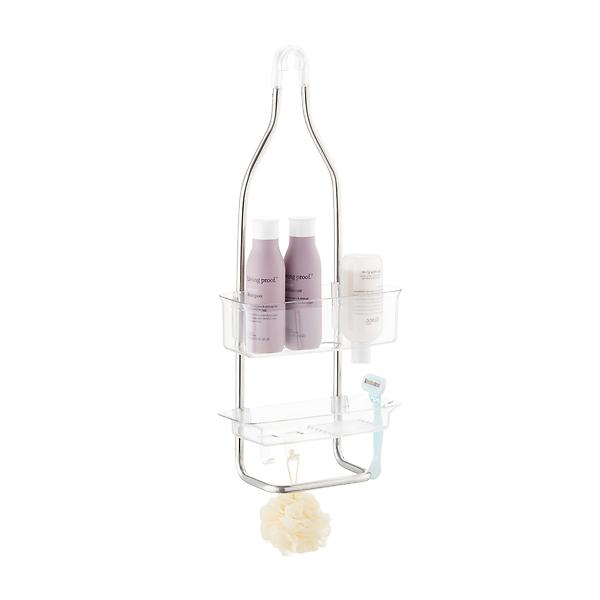 SipCaddy® Clear - Translucent Beer & Wine Shower Caddy - Genius