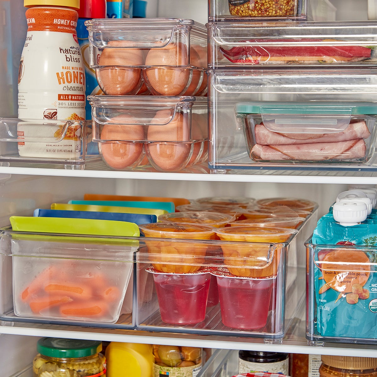 Refrigerator Organization Bins Fridge Binz The Container Store