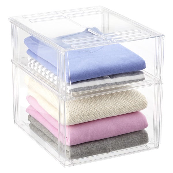 Premium Stackable Shirt & Sweater Bins