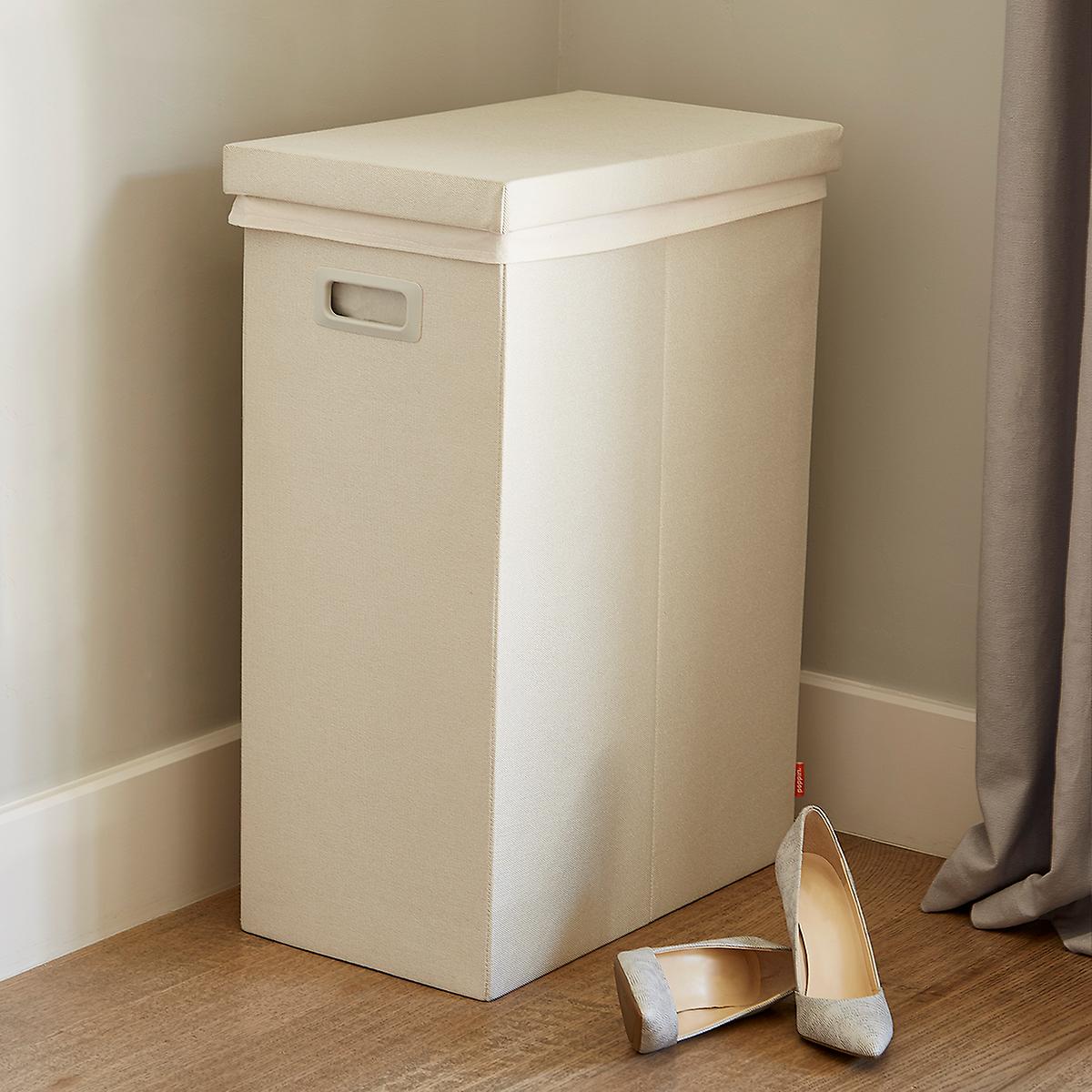 laundry hamper with lid white