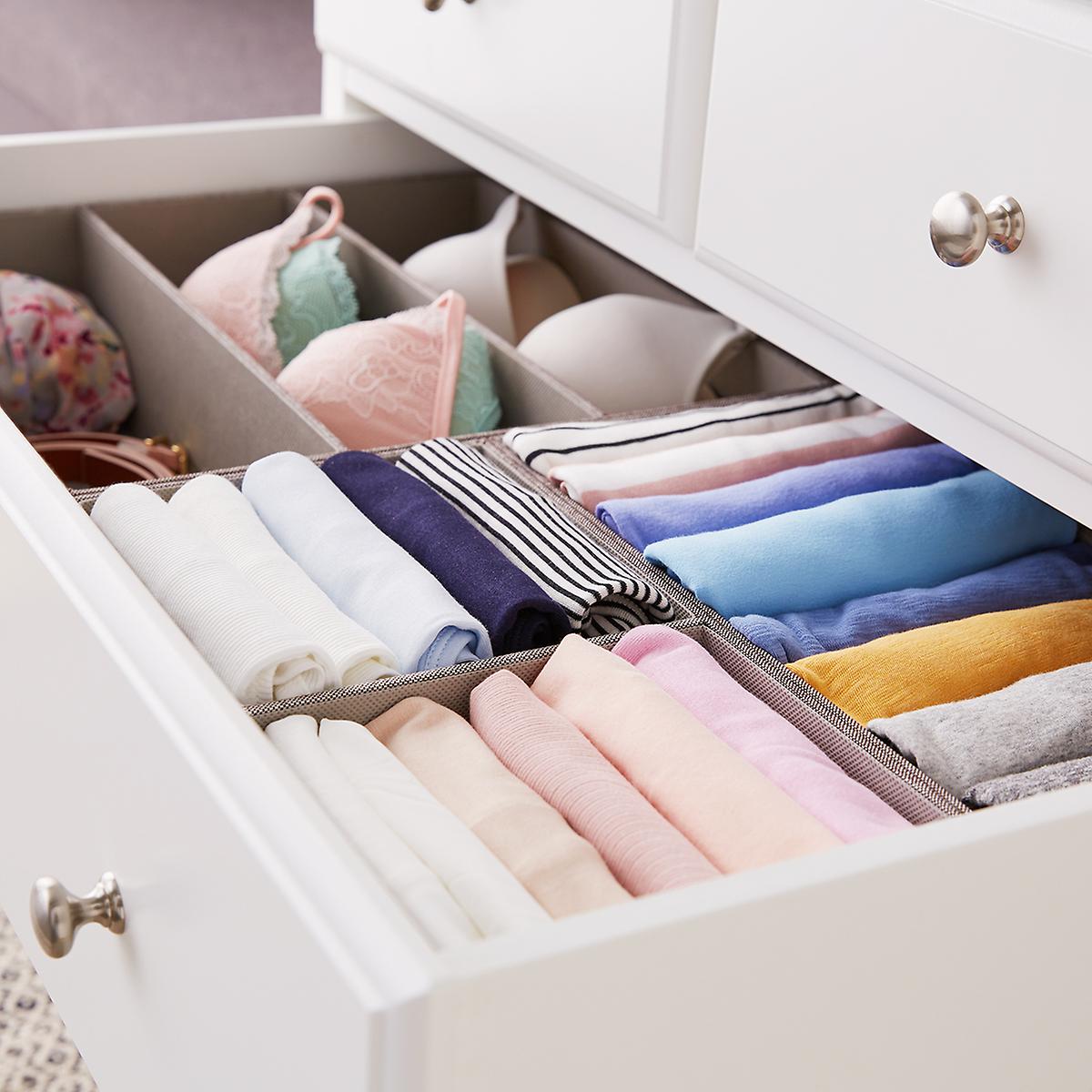 28 x 14 Grey Drawer Organization Starter Kit