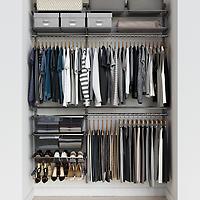 5' Reach-In Closet Platinum