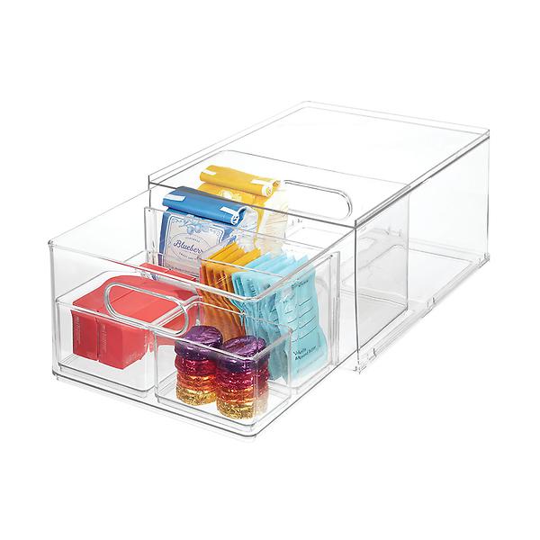 The Home Edit Everything Large Drawer Clear Plastic Storage Bin