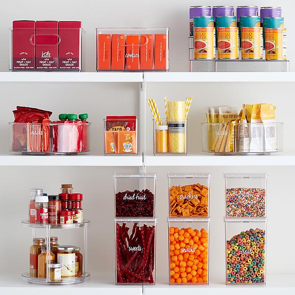 Kitchen Spice Organizer Box Cabinet Desktop Snack Makeup Organizer