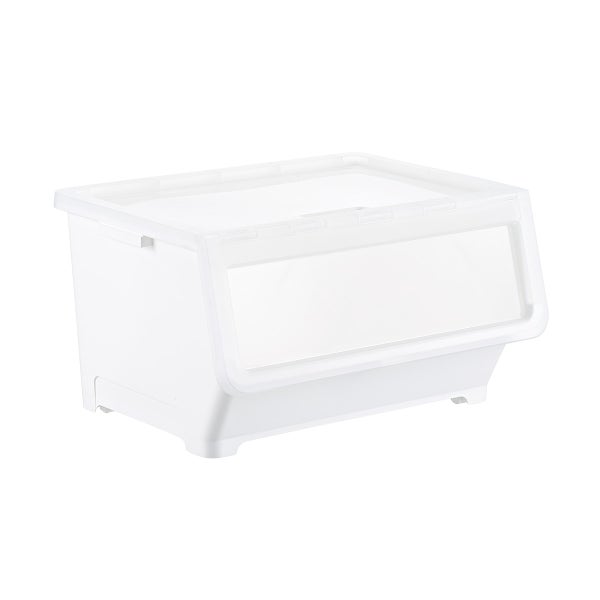 Picking Bin with Dual Open Lid