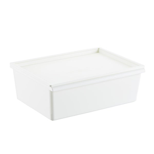 Plastic Stacking Bins with Lids