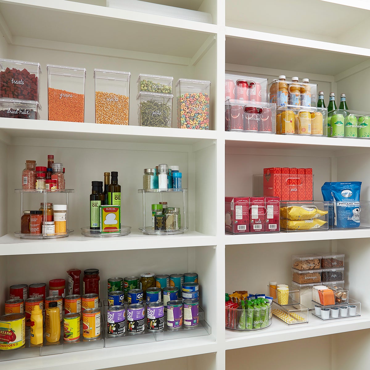  Kitchen Pantry Storage Containers With Labels with Simple Decor