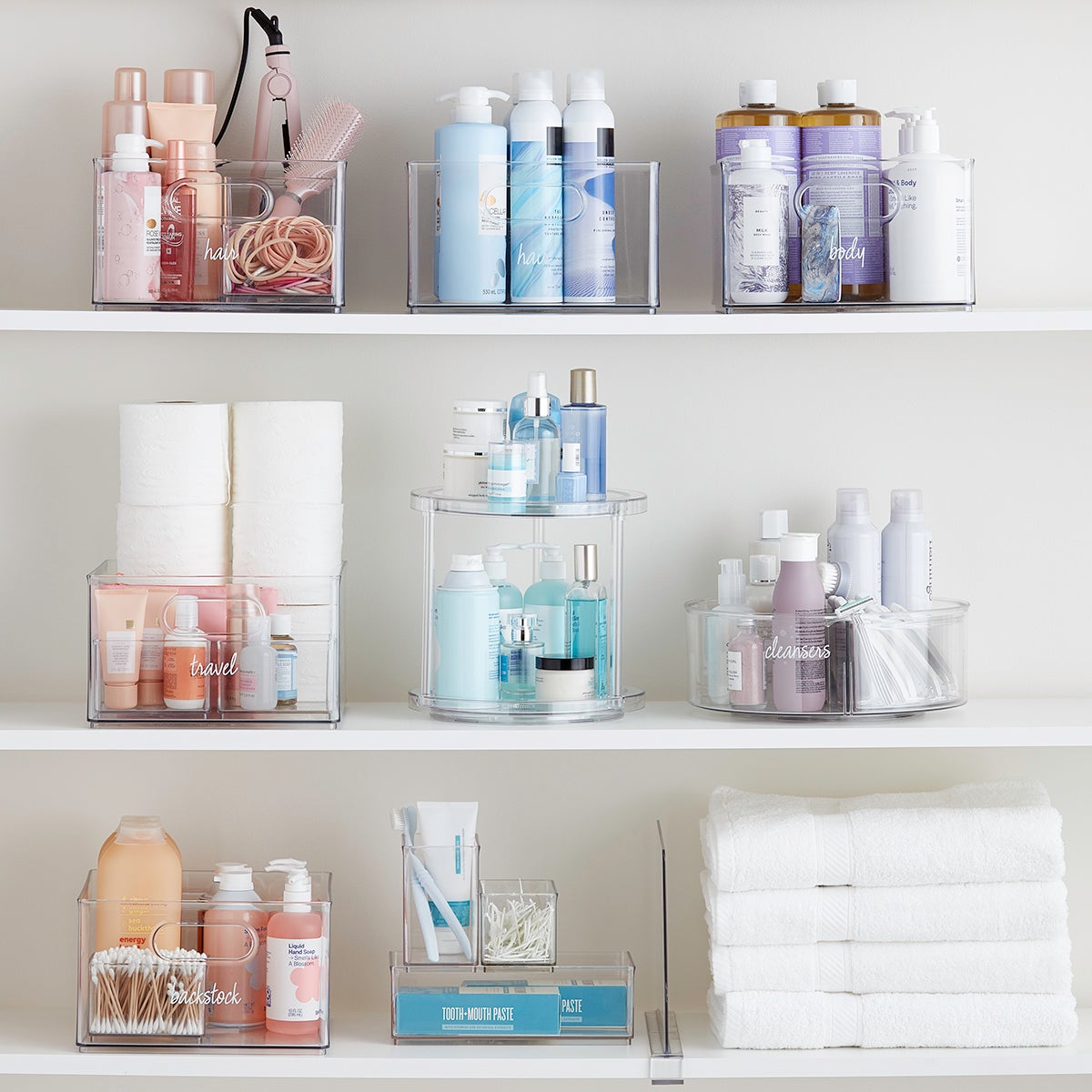 The Home Edit Bath Storage Starter Kit