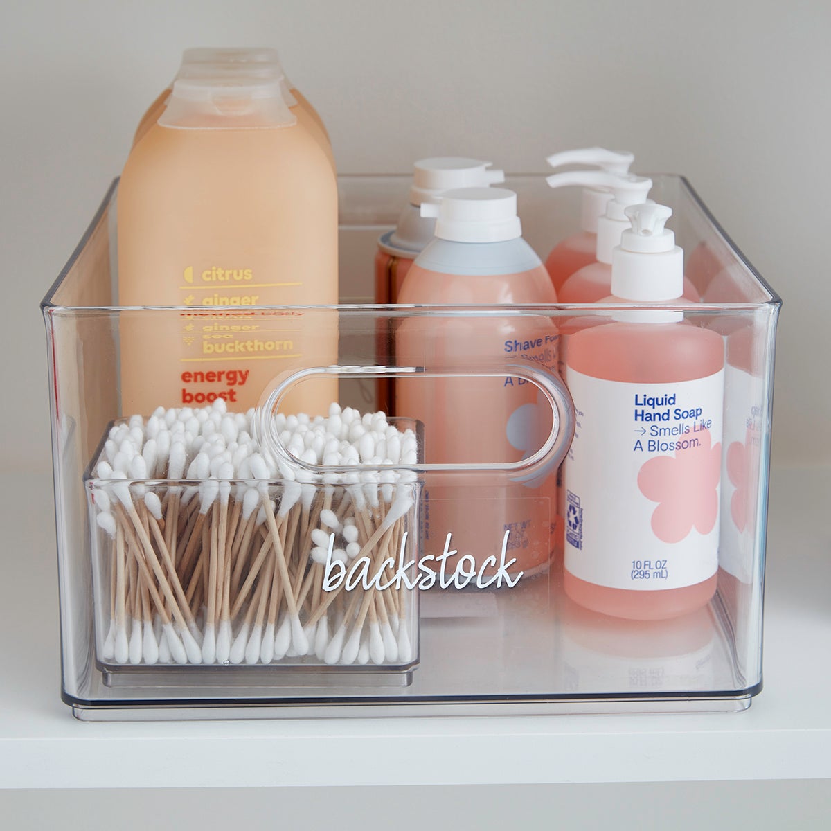 The Home Edit Bath Storage Starter Kit The Container Store