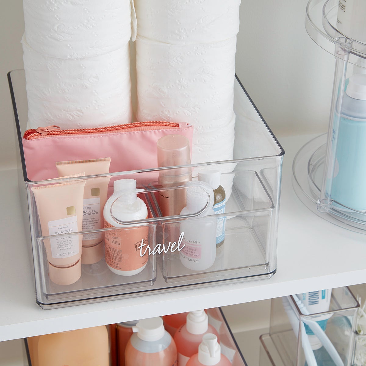 The Home Edit Bath Storage Starter Kit The Container Store