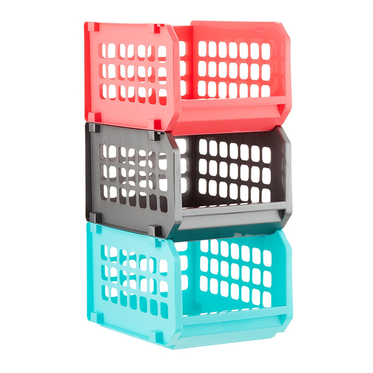stackable tote bins