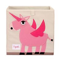 3 Sprouts Unicorn Toy Storage Cube