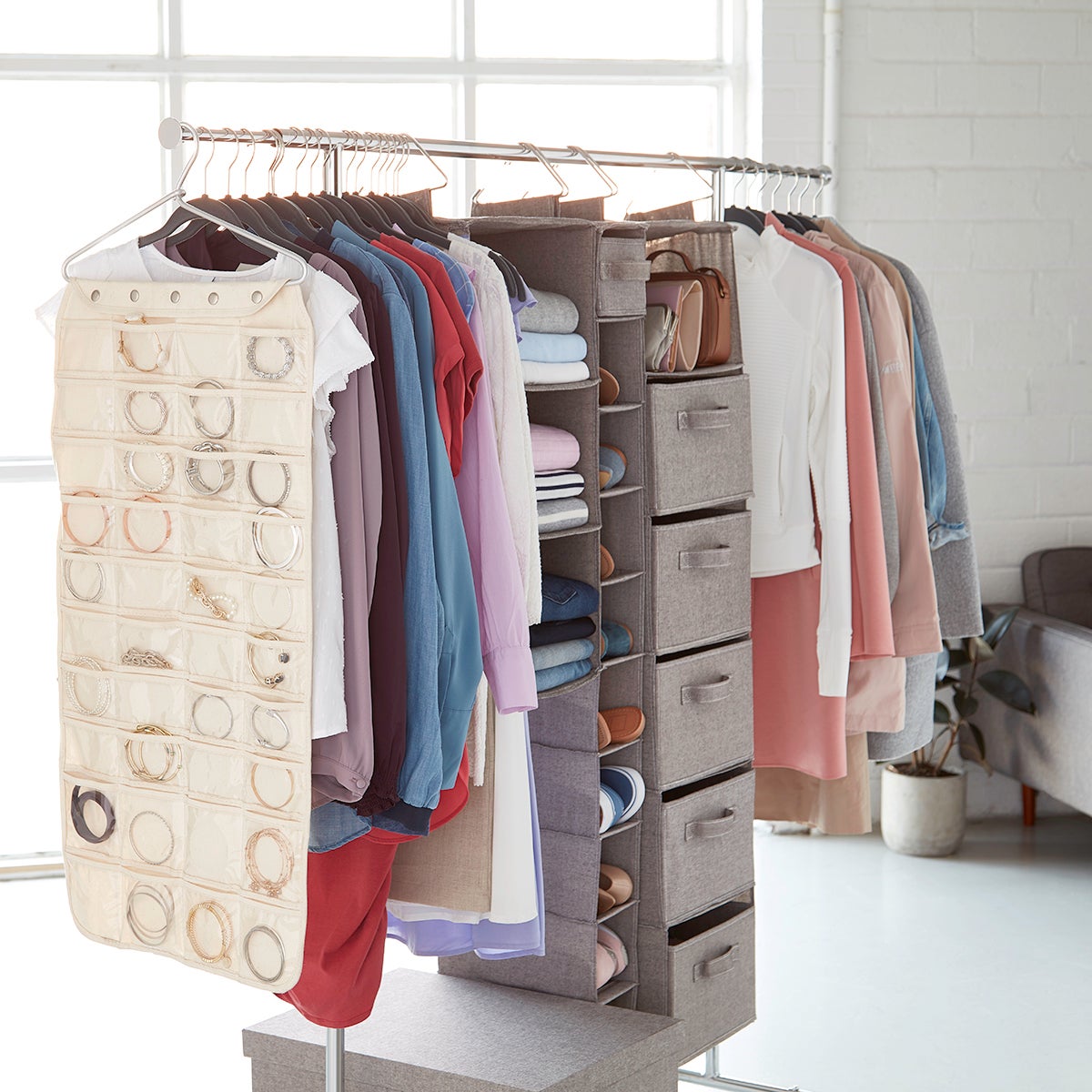 Jewelry pocket hanger deals
